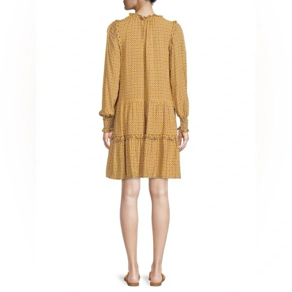 Mac Studio Ruffle Tiered Shift Dress - Picture 2 of 8